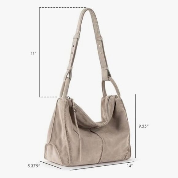 The Sak Los Feliz Hobo Purse - Large Leather Women's Handbag New with Tags - Picture 8 of 10